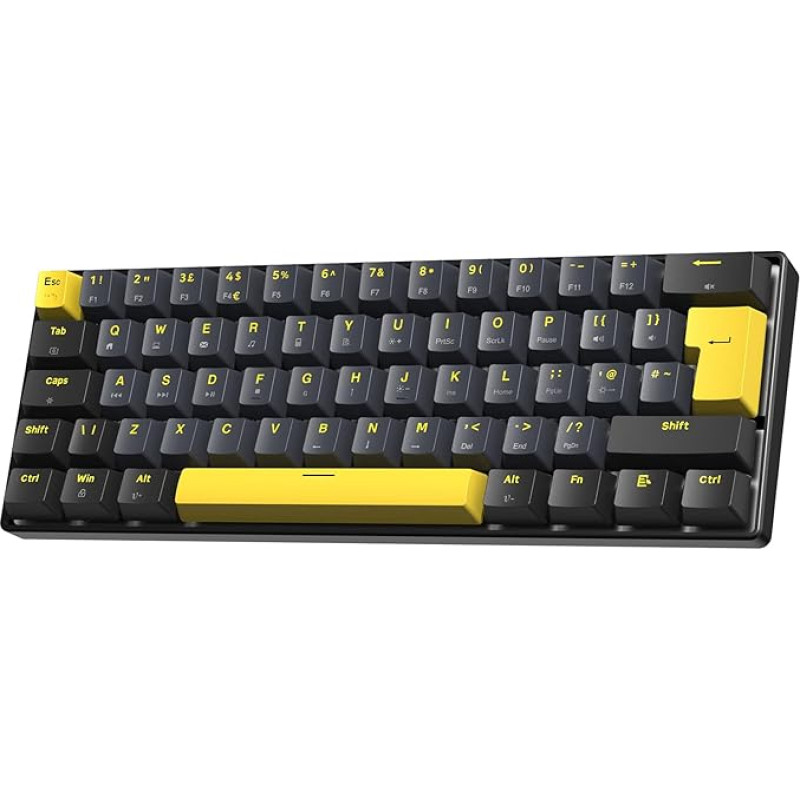 MAGIC-REFINER MK37 60% Mechaninė žaidimų klaviatūra, laidinė, 