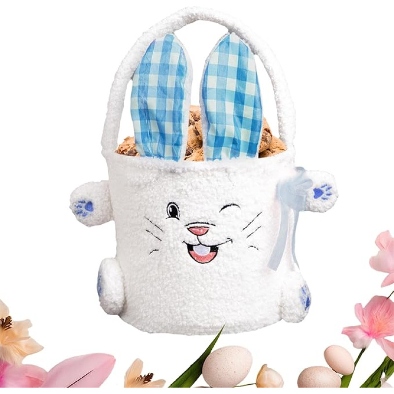 Weicher n Korb | Plüsch Aufbewahrungstasche | Praktische Tragetasche - Für Zuhause Feierlichkeiten Partys Zusammenkünfte Feiertage Picknick Festivals Knabbereien Spielzeug