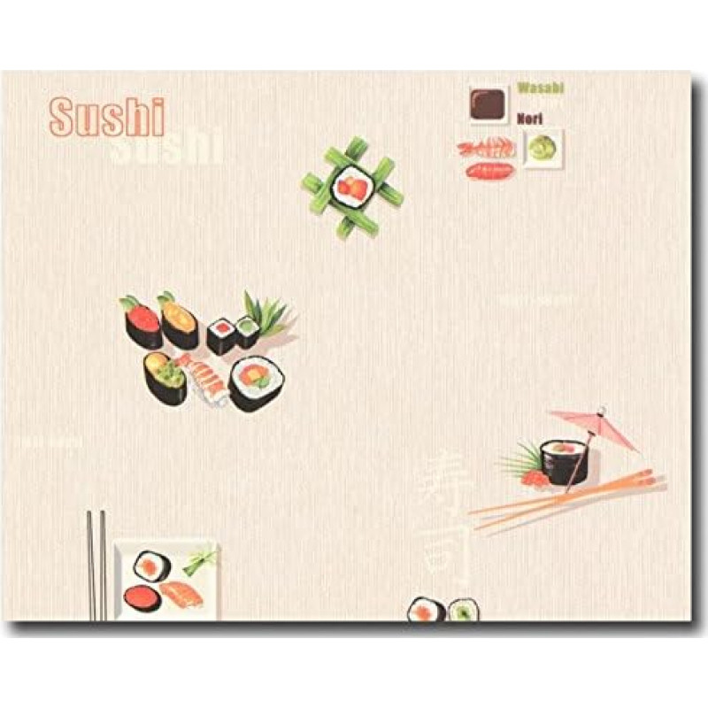 Sushi Wasabi Nori Wallpaper