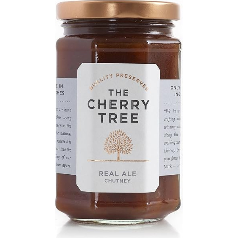 The Cherry Tree - Daržovių čatnis su britišku alumi / Real Ale Chutney - 320g