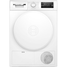Bosch WTH83208II Series 4 Smart Dryer with Heat Pump, 8 kg, Energy Class E, Intelligent Dry Sensors, Easy Clean Filter, Low Power Consumption, White, 60 cm