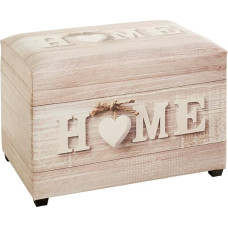 HAKU Möbel Dirbtinė oda MDF Sėdynė Skrynia Matmenys W 58 cm x H 42 cm x D 39 cm Stilius: Pramoninis