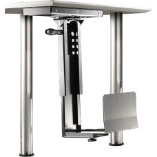 ROLINE PC support for the desk | Stable • flexible • rotatable Computer holder in silver Up to 30 Kg