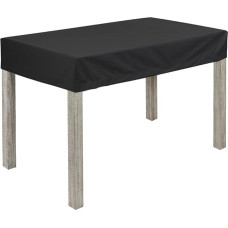 Stalo viršaus dangtis 200 x 100 x 15 cm apsauginis dangtis Vandeniui atsparus UV spinduliams atsparus sodo baldų sodo stalo dangtis apsauginis dangtis