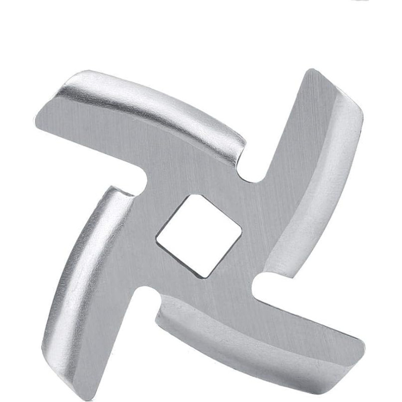 Garosa Chef Meat Grinder Blade Replacement Part Stainless Steel Kitchen Food Meat Grinder Breaker Meat Grinder Cutter Knife Replacement for Electric or Manual (S)