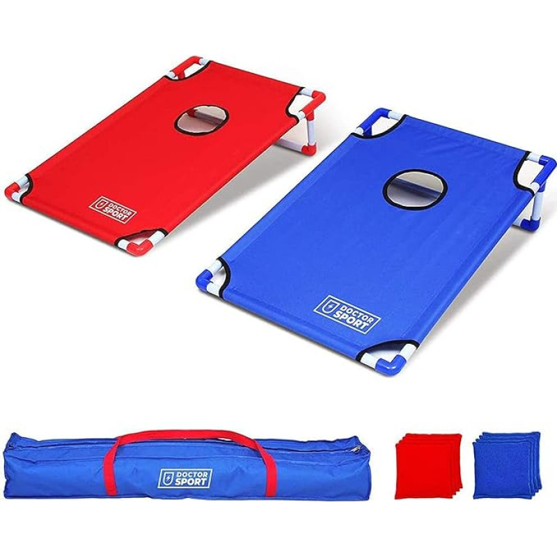 Originalus oficialus 90 x 60 cm Cornhole | Amerikietiškas Cornhole | Prabangus krepšys | Oficialūs matmenys | Aukščiausia kokybė | Lauko ir vidaus patalpos