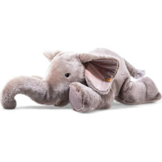 Steiff Kuscheltier Trampili Elefant, Süßes Stofftier mit Kunststoffaugen, Kinder, Jungen & Mädchen, Plüschtier 85 cm, Hellgrau, 064890