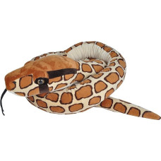 Wild Republic Plush Snake Jumbo Burmesische Python, Plüsch-Schlange, Riesen-Kuscheltier, 280 cm, Baby Shower Geschenk, Stofftier, Füllung aus recycelten Wasserflaschen, 113