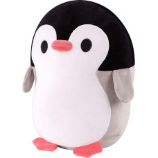 SQUISHY DOT Plush Penguin, Animal Plush Toy, Kawaii Stuffed Toy, Cute Plush Cushion, Cute Pillow, Ideal for Autism, Concentration, Stress Relief, 12 Inches