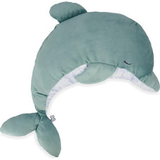 KALOO - Petit Calme - Green Plush Dolphin 60 cm - Soothing Cuddly Toy - Large Plush Toy, Soft and Evolutive with Lavender Bag - From Birth, K211000