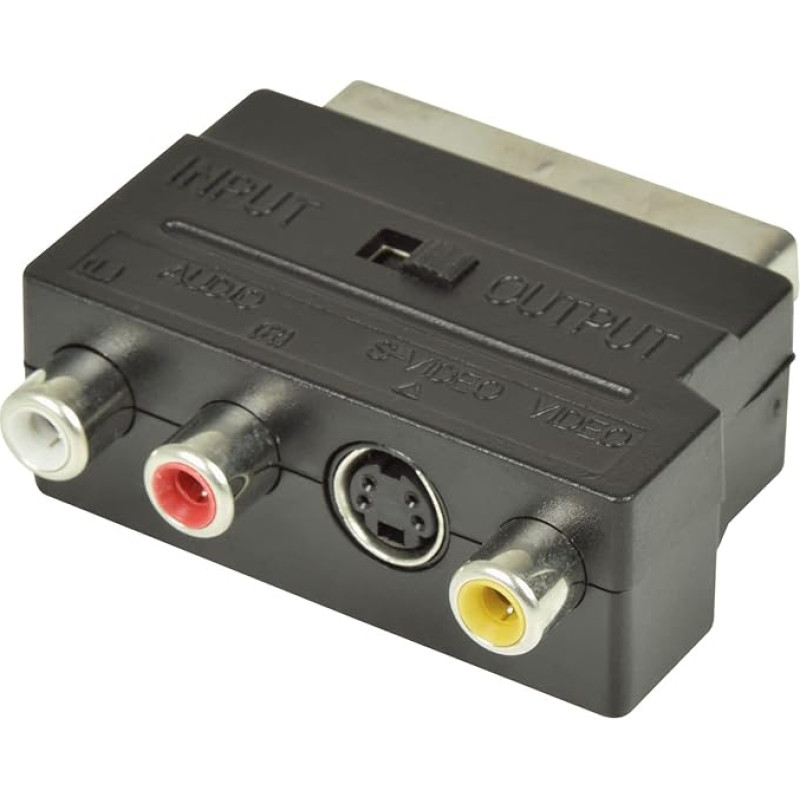 AV:LINK Scart to RCA and S-Video switchable adapter