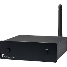 Pro-Ject BT Box S2 HD Audiophile High Resolution Bluetooth 5.0 Receiver Support aptX-HD Black