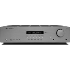 Cambridge Audio AXR85-85 Watt Separate HiFi Stereo Receiver with Integrated Phono Level, FM/AM Radio and Bluetooth 5.0 - Lunar Grey