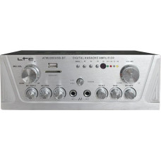 ATM2000USB-BT - LTC - Stereo Amplifier with 2 x 50 W - USB, SD and Bluetooth - Silver