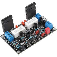 Topiky 2SC5200 + 2SA1943 Module Card for Power Amplifier Board, Professionally Recommended Dual DC 10-45V Dual DC 35V 100W Amp Horn Protection Circuit