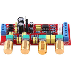 NE5532 HIFI Vorverstärker Vorverstärker Tone Board Kits AC 12V OP-AMP HIFI Verstärker(montiert)