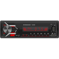 WEPARTICULAR 12V Car Radio Bluetooth Hands-Free FM Radio Colourful Alternator Car Audio Central Control