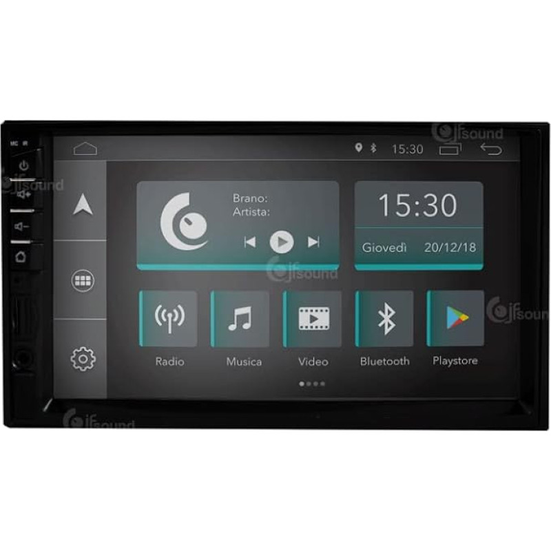 Universal Car Radio 2DIN Android GPS Bluetooth WiFi Dab USB Full HD Touchscreen Display 7 Inch Easyconnect