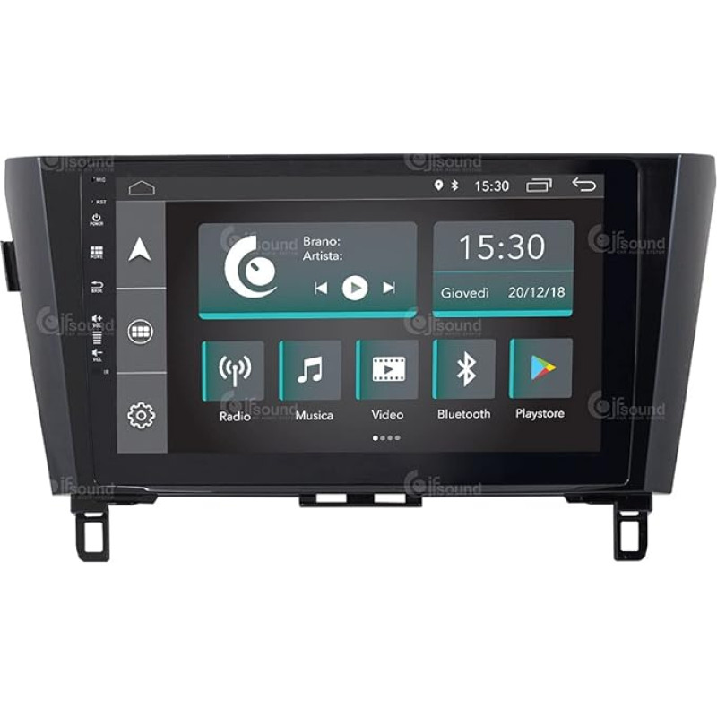 Costum Fit Car Radio for Nissan Qashqai Android GPS Bluetooth WiFi Dab USB Full HD Touchscreen Display 10 Inch Easyconnect