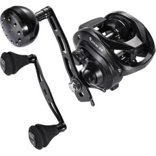 Masalas-Angelrolle, 15 kg, maks. Zugkraft, 6,4:1, Edelstahl, Aluminium, Hecht-Wurfrollen, große Kapazität, Messinggetriebe, rundes Rad