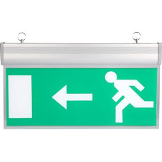 Akrilo LED avarinio signalo šviesa kairė dešinė evakuacijos indikatoriaus šviesa dienos šviesa priešgaisrinė avarinė išėjimo šviesa Prekybos centras prekybos centras prekybos centras viešbutis ligoninė ligoninė viešbutis studijų stotis