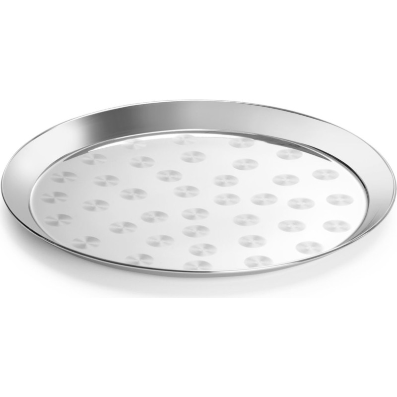 Hendi Apvalus plieninis serviravimo padėklas 360x24 mm skersmens.