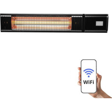 HOME It Infrared Patio Heater, 2000 W Heater, Infrared Wall Mounted with WiFi & App Control, 9 Heat Settings, IP65 Water Protection, Remote Control & Timer, Outdoor Infrared Heating, Ideal for Balcony