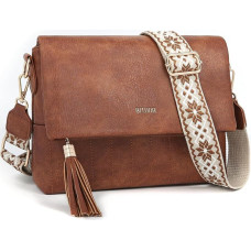 Umhängetasche Damen Handtasche Damen mittelgroß Crossbody Bag Leder PU Tasche Schultertasche mit Magnetverschluss Geldbörsenfach auf der Vorderseite mit Mehrfach Taschen für täglichen Gebrauch