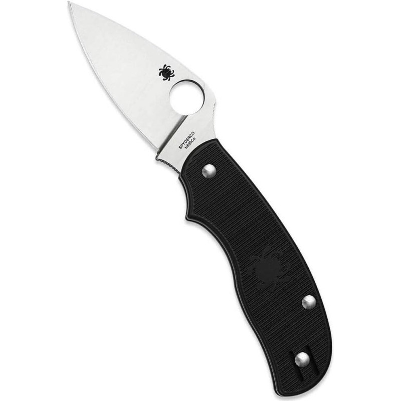 Spyderco, Kišeninis peilis, Urban Lightweight Slip It, Geležtė: 6,4 cm, Juoda, Sulankstomas peilis, Böhler, Kišeninis spaustukas