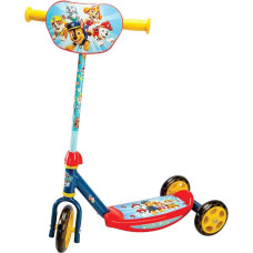 Smoby Paw Patrol 3-Wheel Scooter - Children's Scooter with Height-Adjustable Handlebar & Non-Slip Footboard with Motif up to 20 kg, for Children from 3 Years