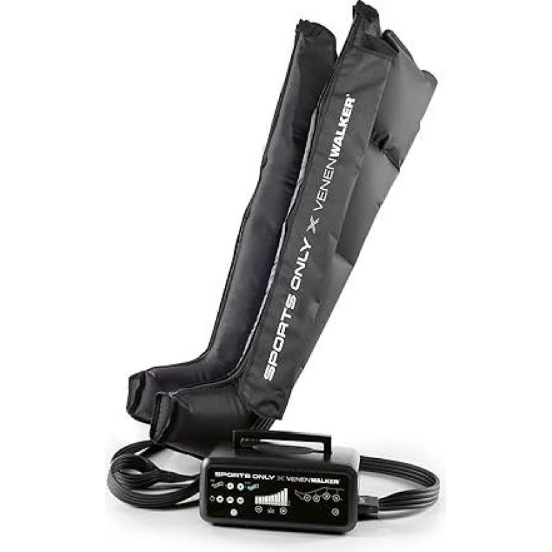 Tik sportui x VENENWALKER Masažo batai, atsigavimo batai su 10 slėgio lygių ir kintamo slėgio technologija, kojų masažuoklis optimaliai regeneracijai - sertifikuotas medicinos prietaisas