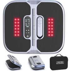 Medic Blood Circulation Stimulator Pro with 660 & 850 nm Infrared Light, Blood Circulation Stimulator for Legs and Feet with 4 Electrode Pads, Improves Blood Circulation and Relieves Neuropathic Foot