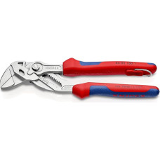 Knipex 86 05 180 T Repliniai veržliarakčiai su tvirtinimo tašku, įvairiaspalviai, 180 mm