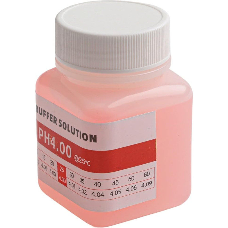 ORP testerio kalibravimo tirpalas 50ml laboratorinio pH matuoklio kalibravimo rinkinys 222MV tikslumui W/4.00/7.00/10.01 PH standartai 1413/cm (4.00)