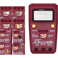ESR02 Pro Digitaler Transistor-Tester SMD-Komponentenmessgerät mit Induktivitäts-, Kapazitäts- und Widerstandsmessung für Ingenieure und Techniker