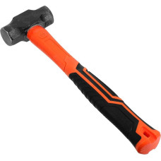 Schwerer Maurerhammer Betonhammer mit Achteckiger Stahlkopf Stoßdämpfender Softgriff 1 Lb Abbruchhammer für Wandabriss und Baustellenarbeiten