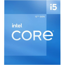 Intel® Core™ i5-12400 12th Generation Desktop Processor (Base Clock: 2.5GHz, 6 Cores, LGA1700, RAM DDR4 and DDR5 up to 128GB)