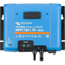 Victron Energy Blues OLAR MPPT 150/70, MC4 Solar Panel Charge Controller Regulator 12/24/48 V, 70 A Pack of 1 SCC010070300