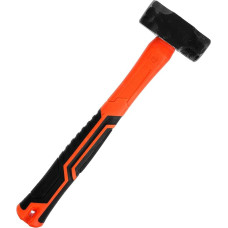 Sosoport Octagonal Demolition Hammer 1 Pound Carbon Steel with Shock Absorbing TPR Handle for Construction and DIY Work