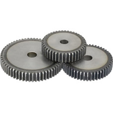 Motorrad aus Kohlenstoffstahl 1 Stück Zylinderförmiger Zahnrad 1,5M-53/54/55/56/57/58/59/60/61/62Zähne Kohlenstoffstahl Flachgetriebe Hochfrequenz-Löschzähne(1.5M57T - Bohrung 14mm)