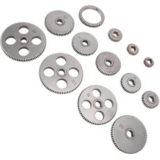 Mini-Drehmaschinen-Zahnradsatz, Hochgeschwindwindigkeitsstahl-Zahnradsatz für Mikromaschinen der Serie 210, Langlebige Zahnräder, Einfache Installation für MX 210 WM 210-Modelle