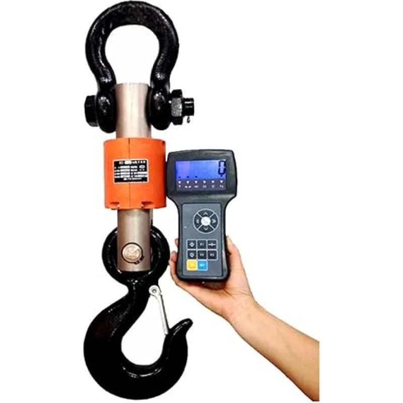 3T/ 5T/10T Drahtlose Elektronische Kran Waage Drahtlose Drucken Kran waage haken genannt fahren waage für Landwirtschaft, Viehzucht, Fabriken(5T)