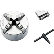 K11 80 K12 80 100 125 160 200 250 130 Tekinimo staklių griebtuvas 100 mm Keturių žandikaulių savaime susikertantis griebtuvas 3/4 colio slankmačio griebtuvas, skirtas mažoms L (K11-80)