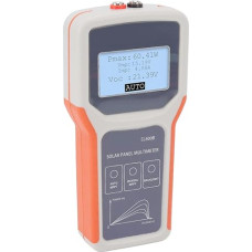 CHICIRIS Solarpanel-Multimeter, Verbesserter LCD-Solar-PV-MPPT-Tester mit Hintergrundbeleuchtung für Photovoltaik-Panel für PV-Panel-Installateure und Lüfter, 6,5 X 3,1 X 1,2 Zoll, ABS-Material