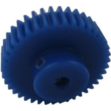 Plastikinė motociklų pavara 1,5 m 30T mėlyna cilindrinė cilindrinė cilindrinė pavara 6-12 mm skylė (10 mm skylė)