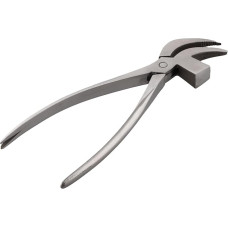 Odos kraštų spaudos replės rankinėms ir krepšiams gaminti, nerūdijančio plieno dantytas plokščias įrankis 20 mm, skirtas tempimui ir įtempimui Lea