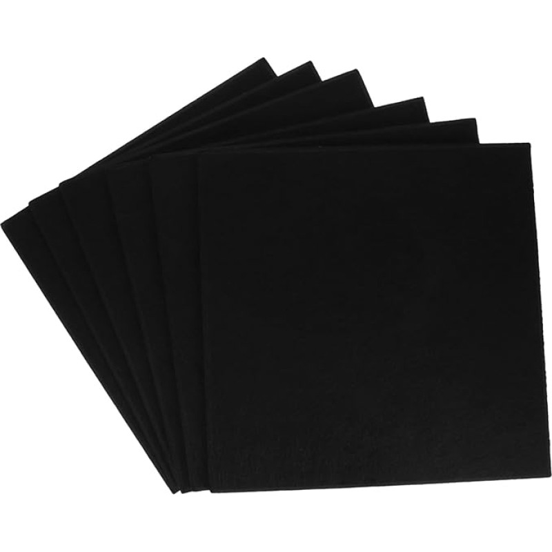 VILLCASE 6 lipnių veltinio plytelių pakuotė, apsauganti nuo plytelių pažeidimų Lengvai montuojama nuimama kaip prisegama lenta nuotraukoms, užrašams ir atmintinėms namuose, biure, vonios kambaryje