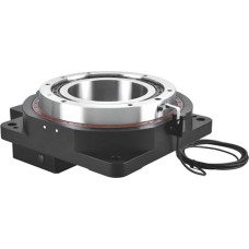 ZCT280-10 Hollow Turntable Electric Turntable with Reduction Gear, Electric Turntable, Gear Reduction Ratio 10:1 for 130 Frame, 1KW 2KW AC Servo Motor Input 24mm