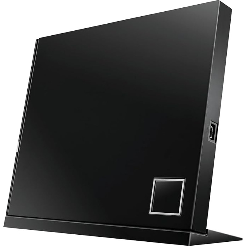 Asus Blu-Ray RW EXT USB SBW 06D2X-U - Išorinis BDXL Slim Black Mažmeninė prekyba, 90 DT20305 BDXL Slim Black Išorinis UA199KZ (Mažmeninė prekyba)