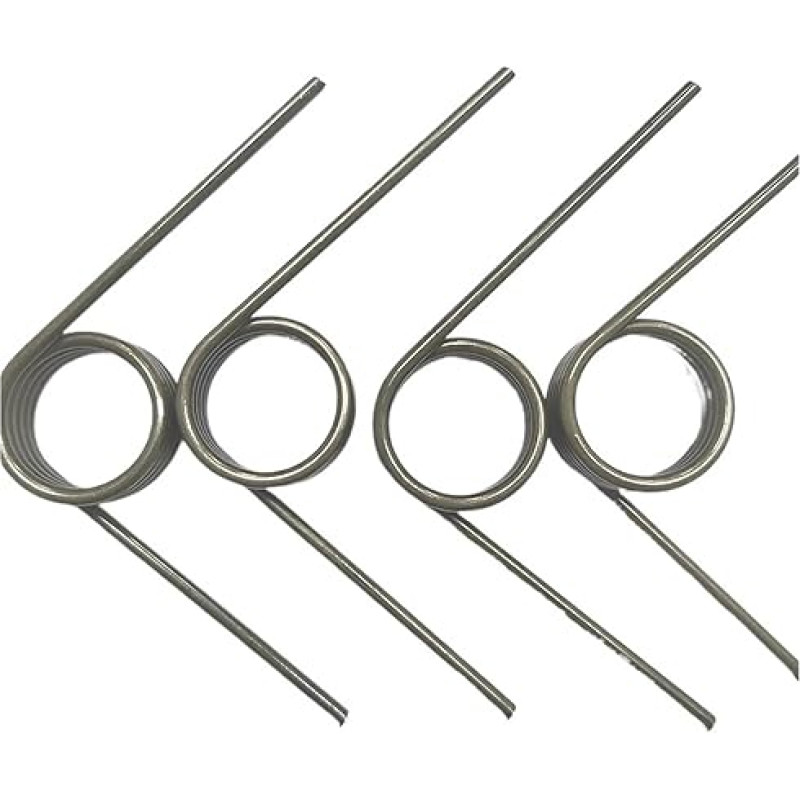 Torsionfeder Drahtdurchmesser 2,5 mm Linksdrehung V-förmig rotierende Torsionsfeder(7 lapų(10PCS),12MM,2.5mm(120 Angle))